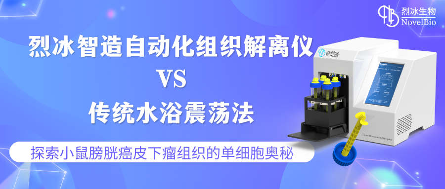 烈冰智造 | 自動化組織解離儀：超越傳統(tǒng)，精準揭示小鼠膀胱癌皮下瘤組織的單細胞奧秘